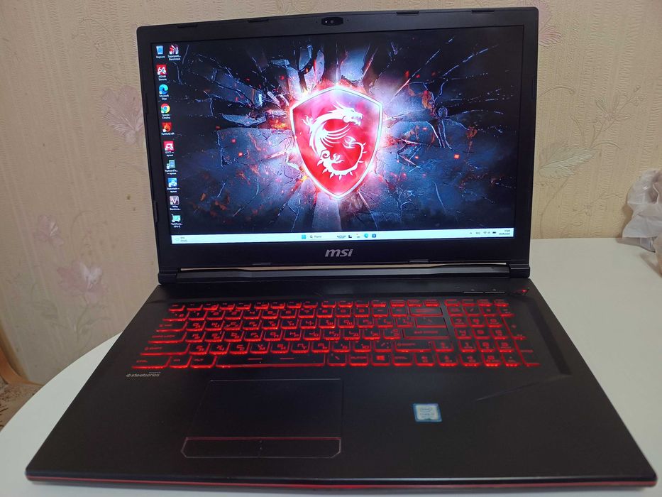 MSI GL73 8RD i7-8750H 16GB NVIDIA GTX1050Ti 6Gb SSD512Gb 120Hz