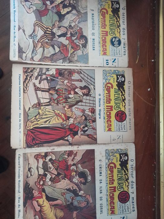 Capitão Morgan  livro de aventuras
