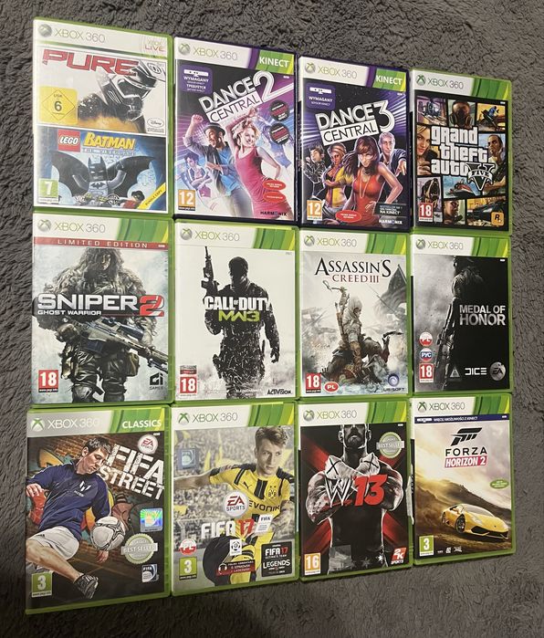 Gry na Xbox 360..