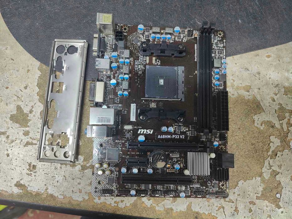 Материнская плата MSI A68HM-P33 V2 sFM2+, AMD A68H, PCI-Ex16