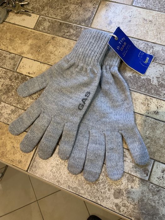 GAS мужкие теплые перчатки XL (made in Italy)