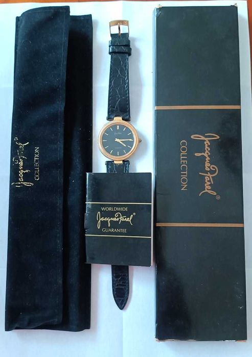 Relógio Jacques Farel Vintage (1993) – Swiss Made – Full Set Impecável