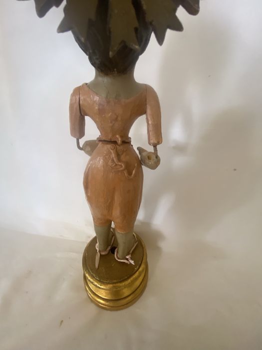 Menino Jesus de Roca em madeira