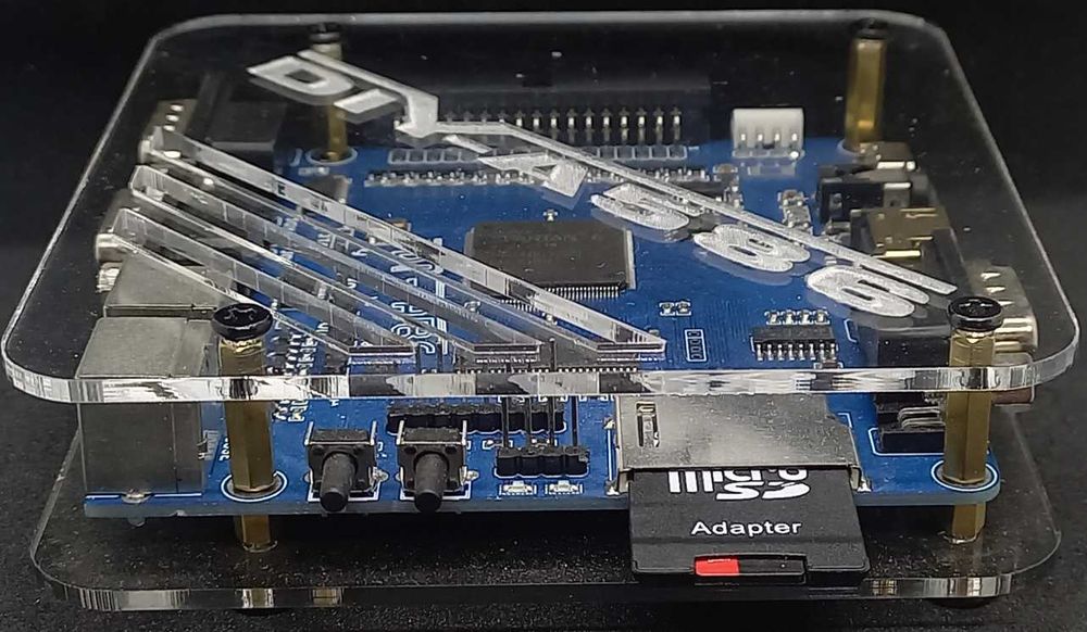 DIY A586. Полностью собранный компьютер. (Amiga 500, NES,ZX-Spectrum)