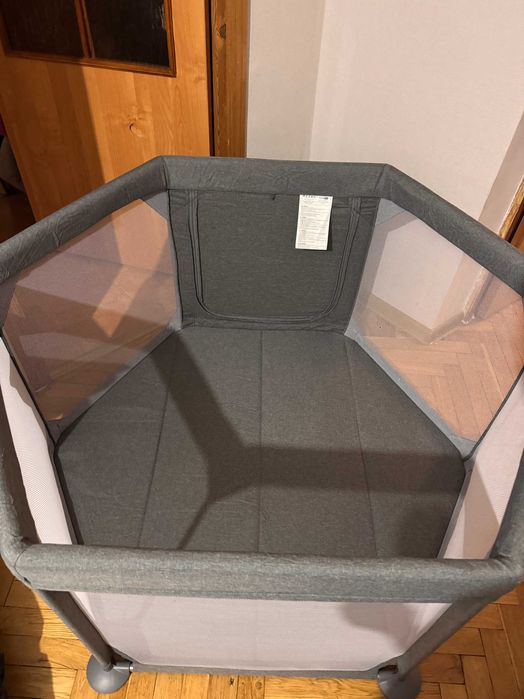 Манеж дитячий ігровий складний з сумкою FreeONHEXAGON Grey 44459 Сірий