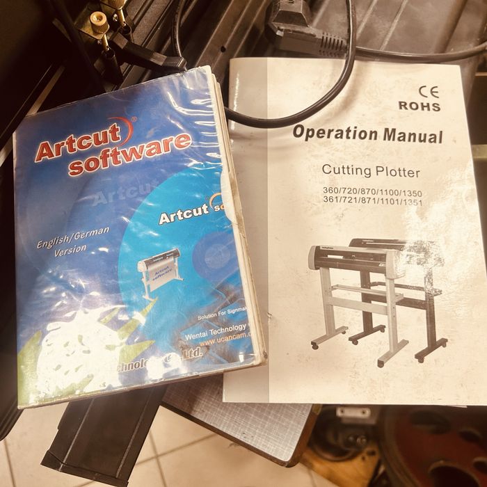 Ploter tnący MASTERPLOTT + oprogramowanie ArtCut