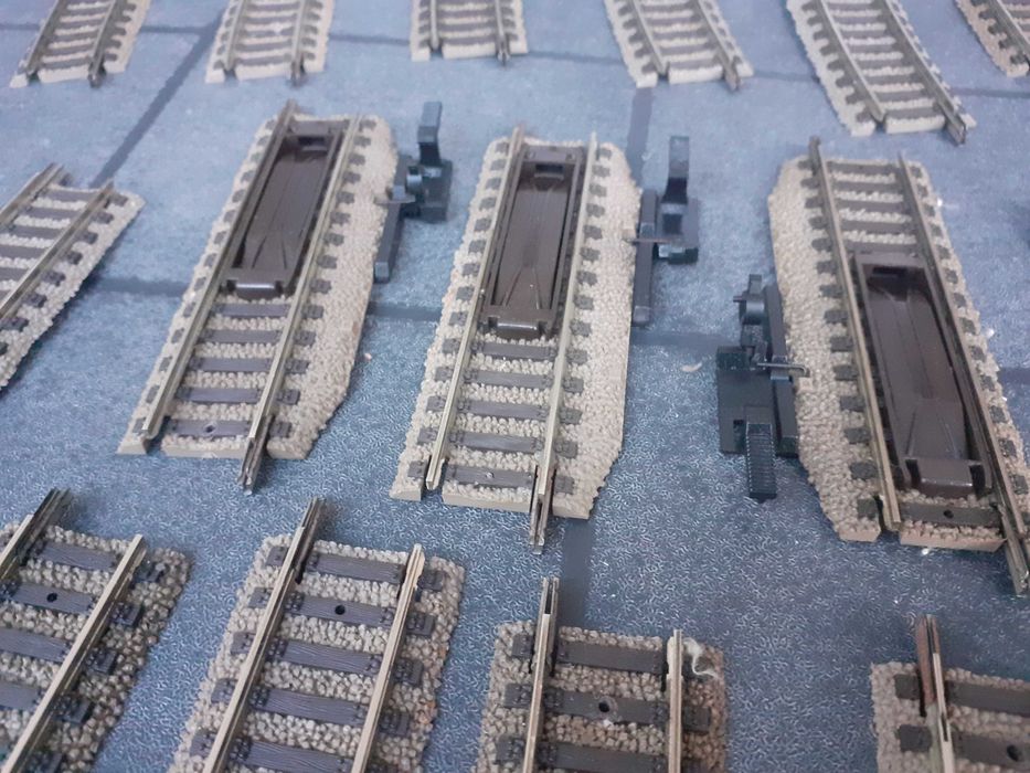 Comboios Modelismo ferroviario lote de linhas escala H0 1.87 fleischmann