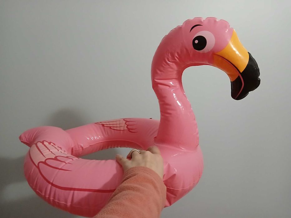 Bóia infantil flamingo