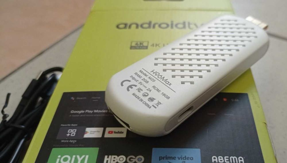 Android Smart TV BOX приставка H96Max stick 2/16 GB з дефектом
