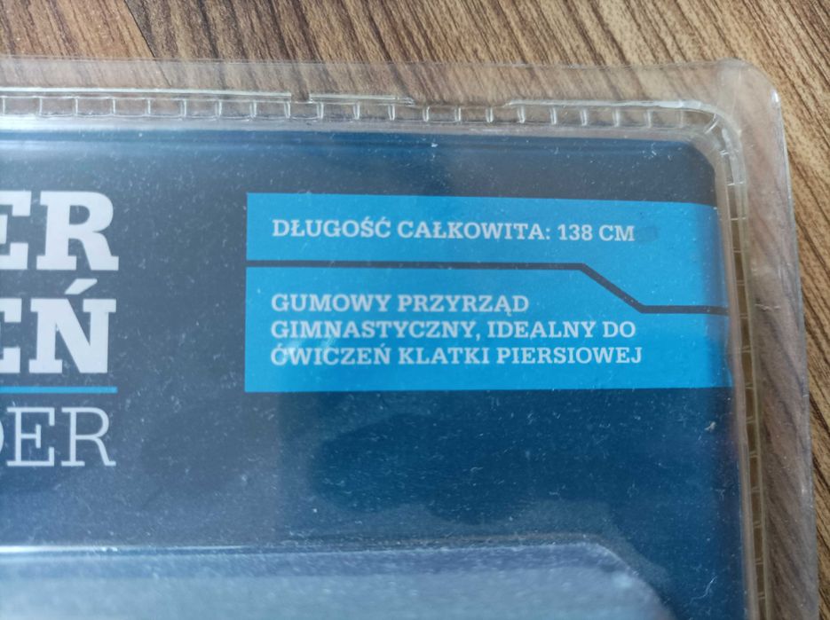 Ekspander do ćwiczeń  różowy Nowy