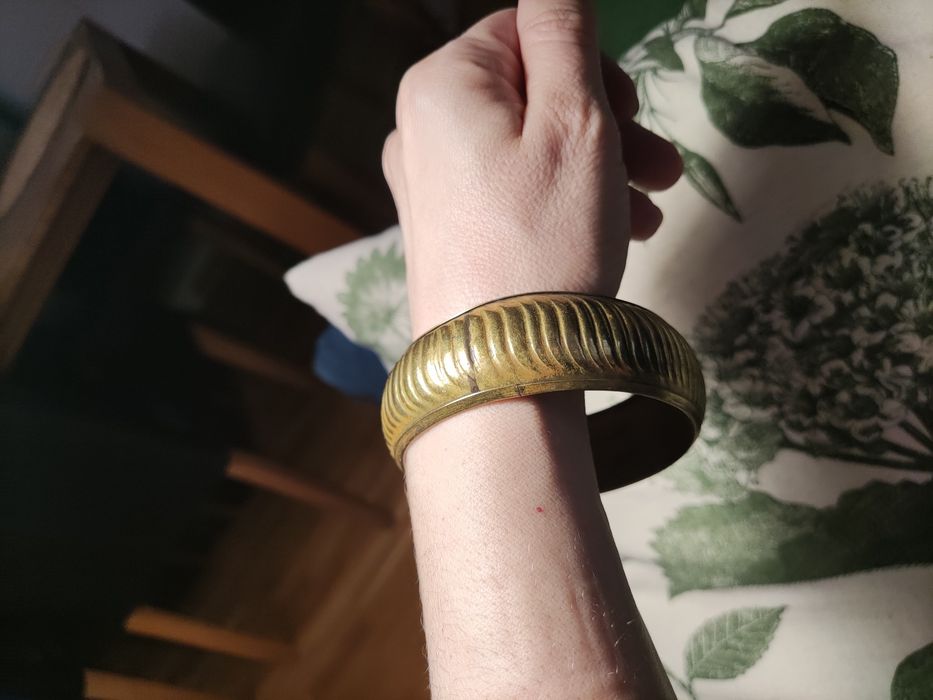 Bransoletka z mosiądzu