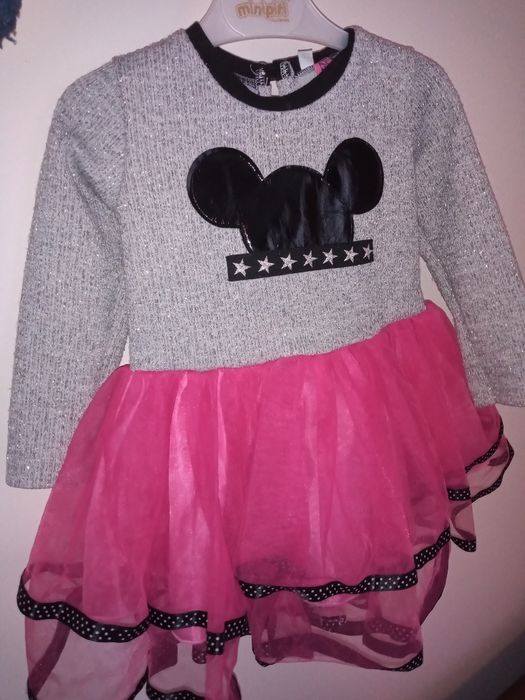 Sukienka tiul r.92 myszka Minnie