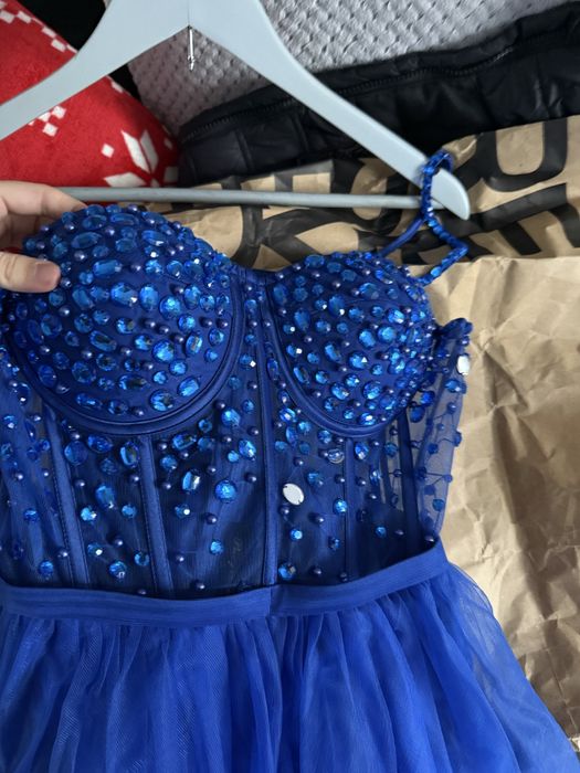 Suknia Balowa Tiulowa Chabrowa Damska