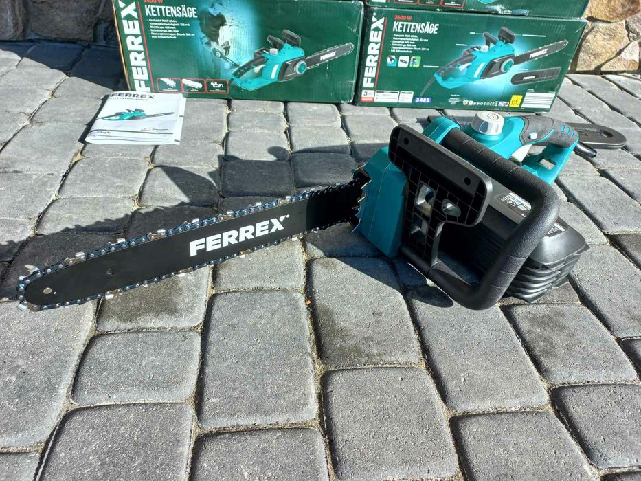 Потужна електропила ferrex електропилка