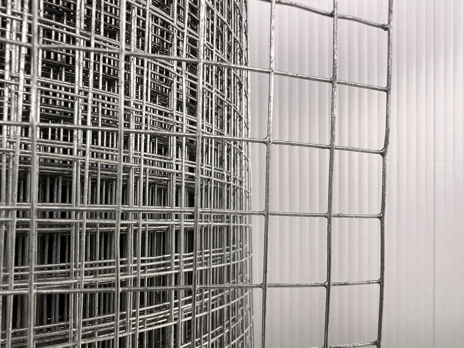 Siatka zgrzewana HODOWLANA wys.1m OCZKO 13x13mm - idealna do klatek