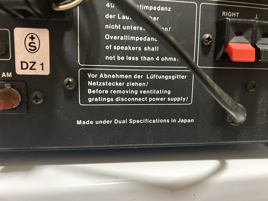 Dual CR 1780 amplituner vintage Japan 1980r