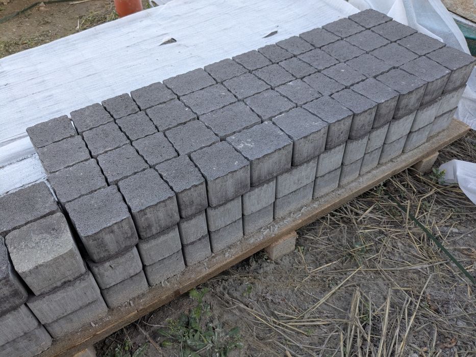 Тротуарна плитка фем Золотий Мандарин Креатив, графіт, h=6 см