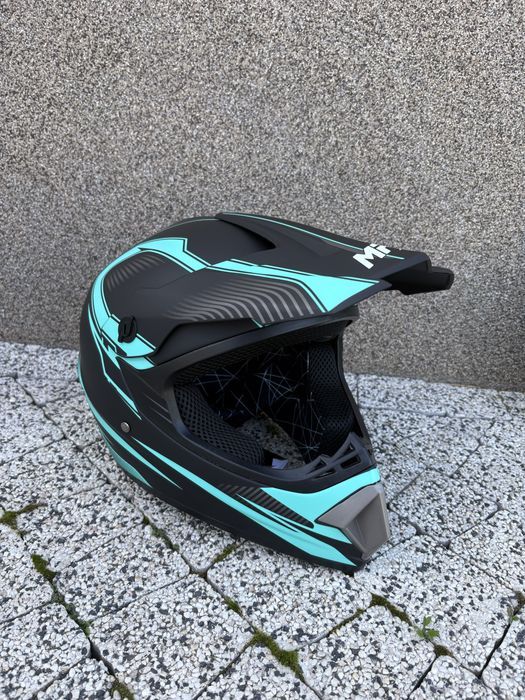 Kask crossowy na quad motocykl ATV ENDURO