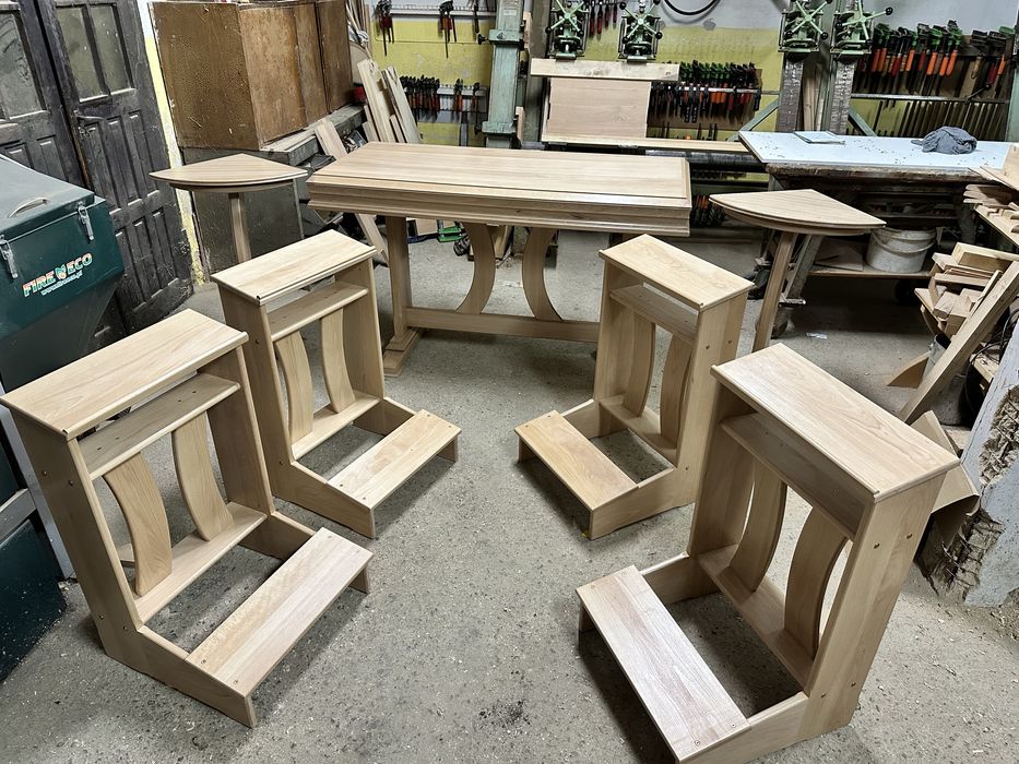 Ołtarz, klęcznik, podstawa pod figury rękodzieło