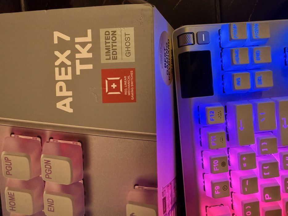 Steelseries apex 7 tkl ghost