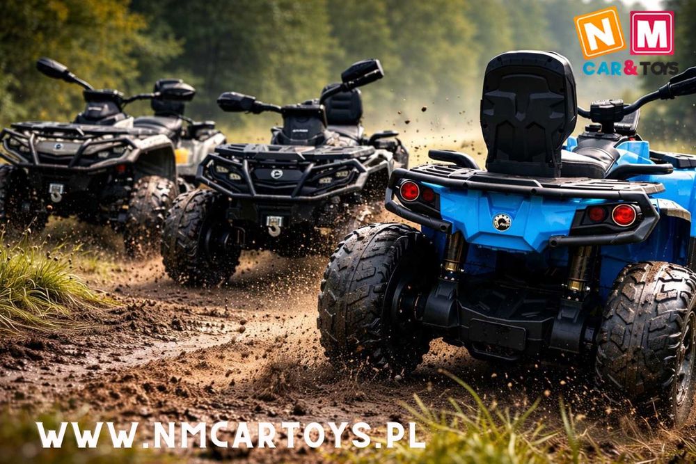800W 24V7ah Quad Outlander z przyczepką Pojazd Auto na akumulator
