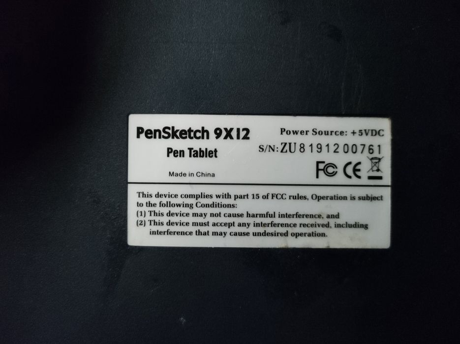 Графічний планшет Genius PenSketch 9x12