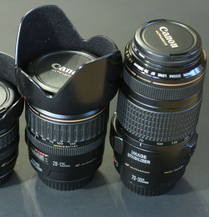 Canon EF 28-135mm  IS　100-300 28-105セット Canon EF 28-90/105/135 Zooms - Bob Atkins Photography