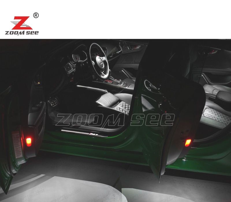 KIT COMPLETO DE 16 LÂMPADAS LED INTERIOR AUDI A7 S7 RS7 C7 QUATTRO 2011-2017