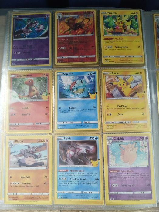 Karty pokemon zestaw