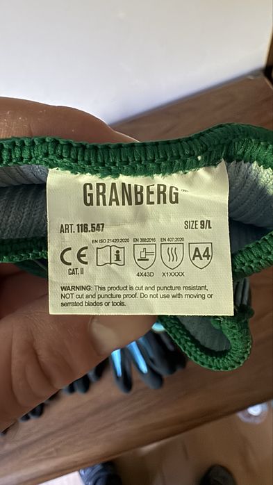 Rękawice robocze Granberg 547