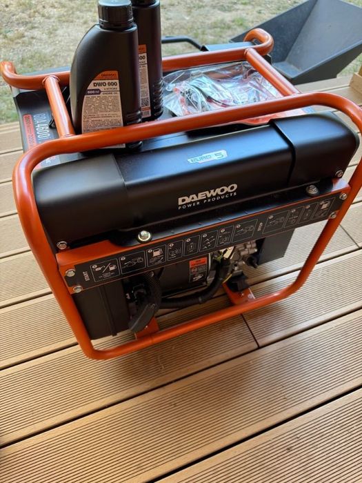 DAEWOO GDA 4600i AGREGAT inwertorowy 3500W + OLEJx2