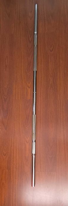 Barra musculação 155cm 28mm decathlon