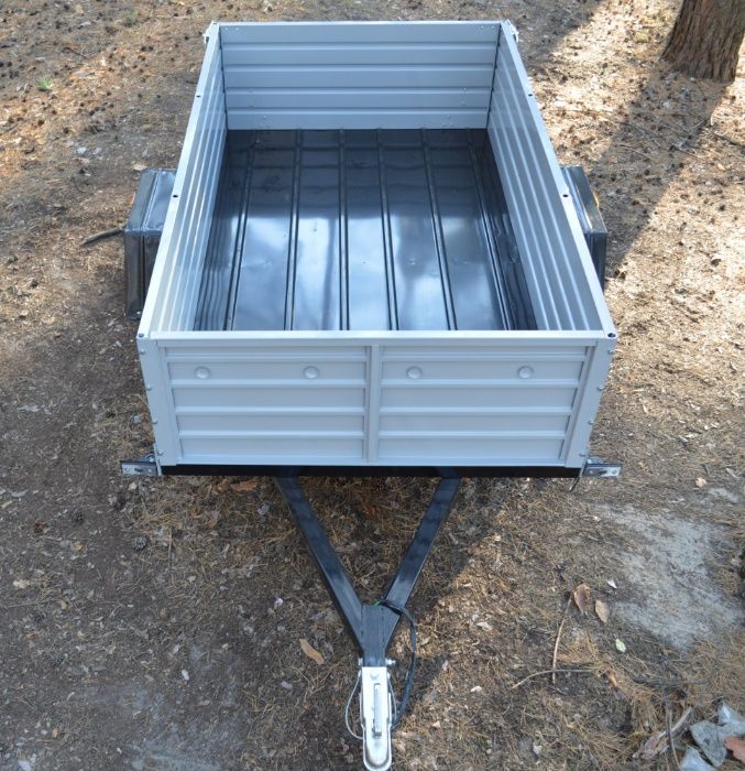 Одноосний Прицеп в наявності оцинкований борт 2200мм. Авто причеп