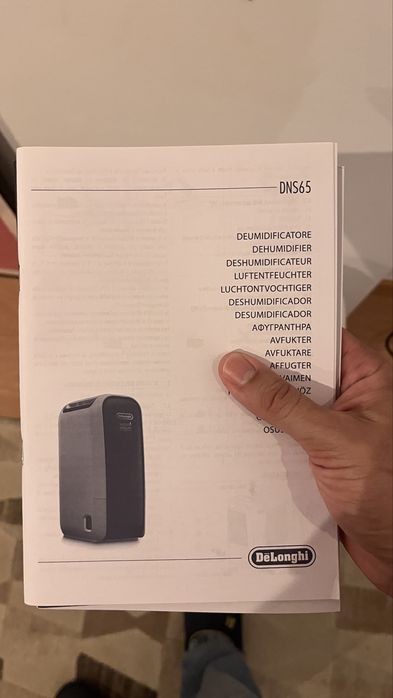 Desumidificador Delonghi Tasciugo AriaDry Light