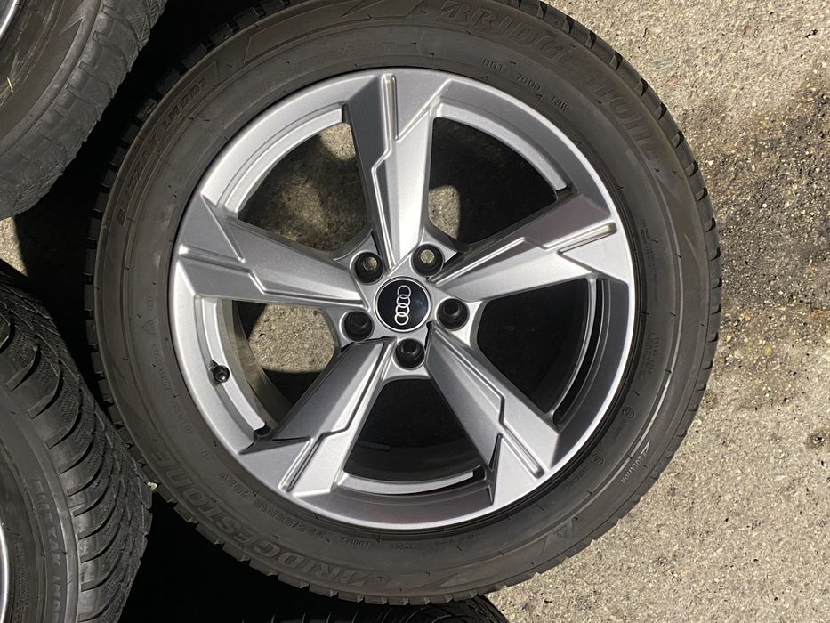 Koła alufelgi 5x112 Audi a6 C8 A7 Opony 225/55 r18 2021r