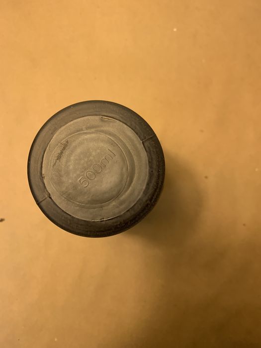 Frasco em vidro fosco