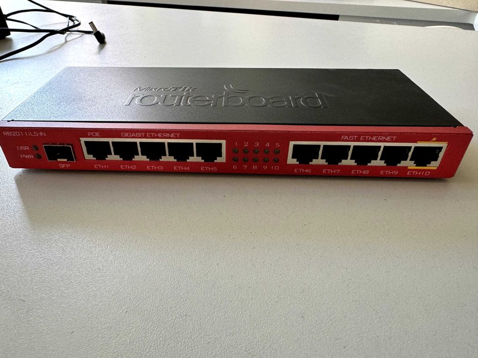 Маршрутизатор (роутер) Mikrotik RouterBOARD RB2011iLS-IN: 3 300 грн ...