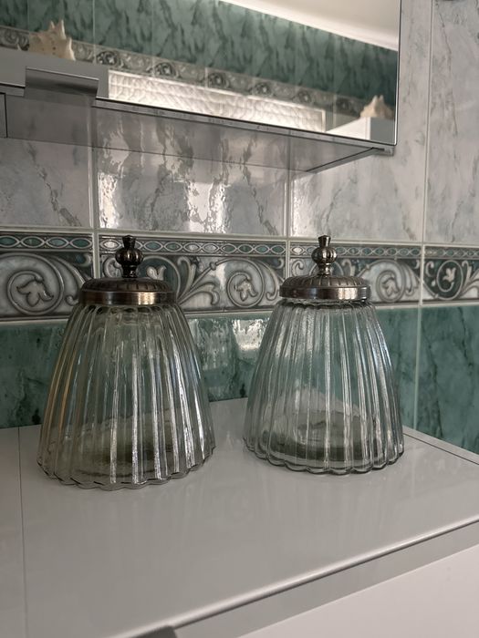 2 sloiki dekoracyjne sloik szkatułka Glamour Home&you
