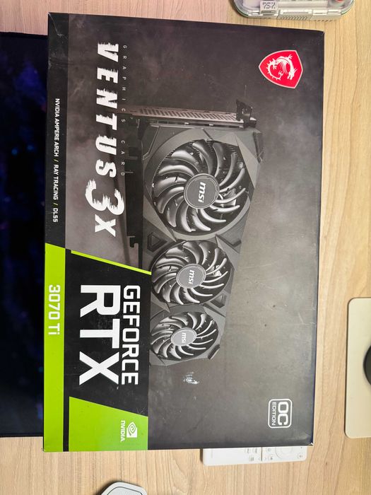 MSI GeForce RTX™ 3070 Ti GAMING X TRIO 8GB GDDR6X – Excelente Estado!