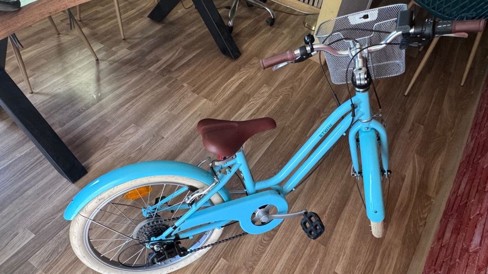Bicicleta de Cidade de Criança BTWIN 500 20 Polegadas 6-9 Anos impecável