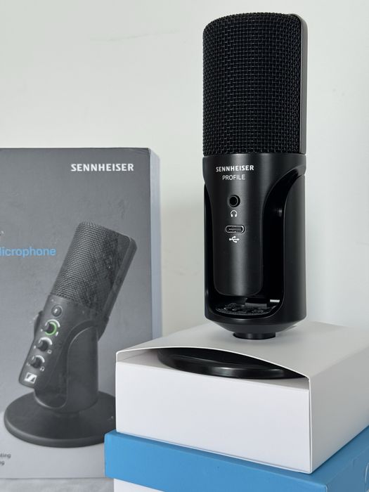 Sennheiser Profile USB Microphone – професійний USB-C конденсаторний мікрофон для стрімінгу, подкастів та запису