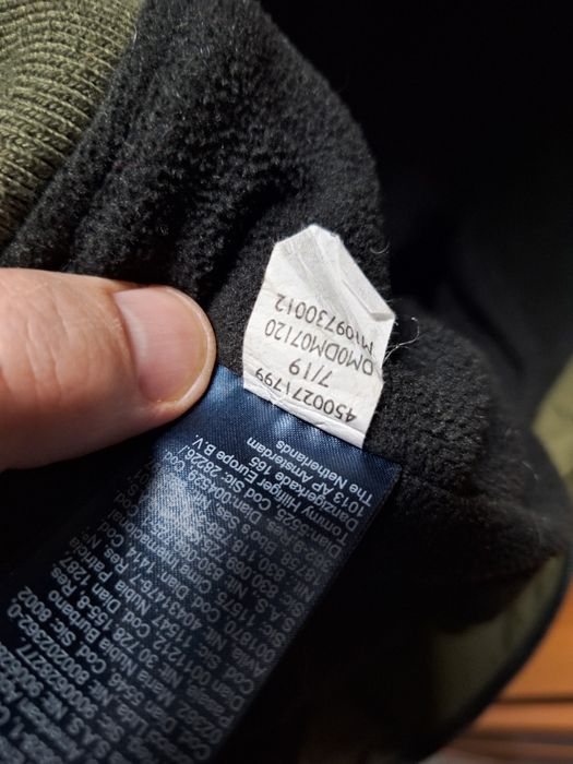 Куртка Tommy Hilfiger, з Фліскою