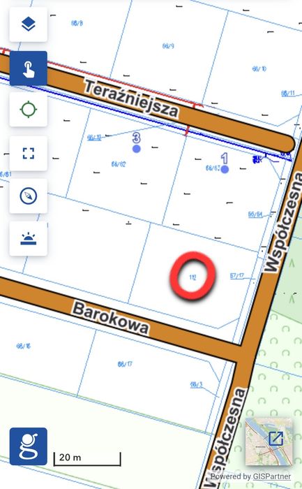 piękna działka w Serocku, ul. Współczesna