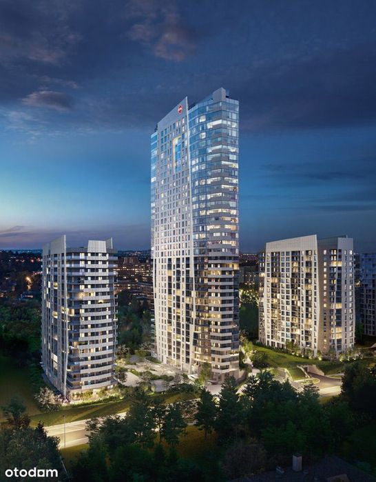 1-pokojowe mieszkanie 45m2 + loggia Bezpośrednio