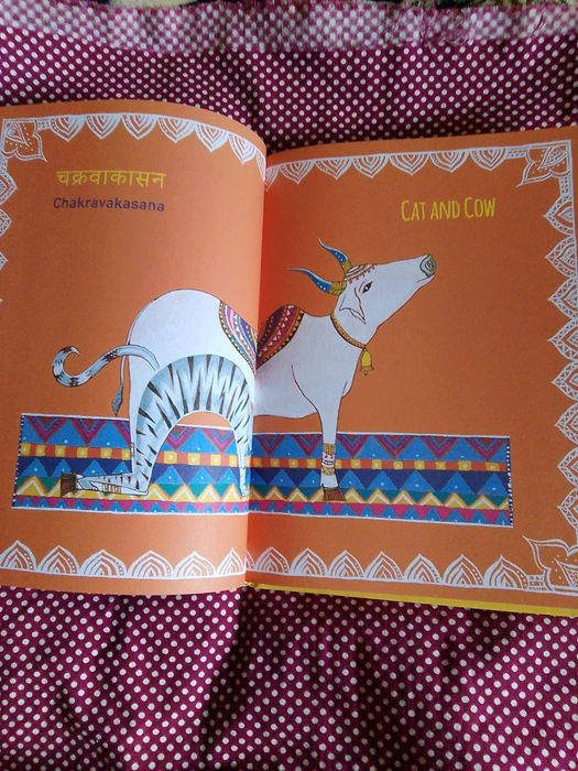 Книга на англійської. Йога для дітей - Асани тварин