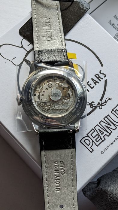 Годинник ORIENT x PEANUTS 75th Anniversary RA-AC0M16S30B