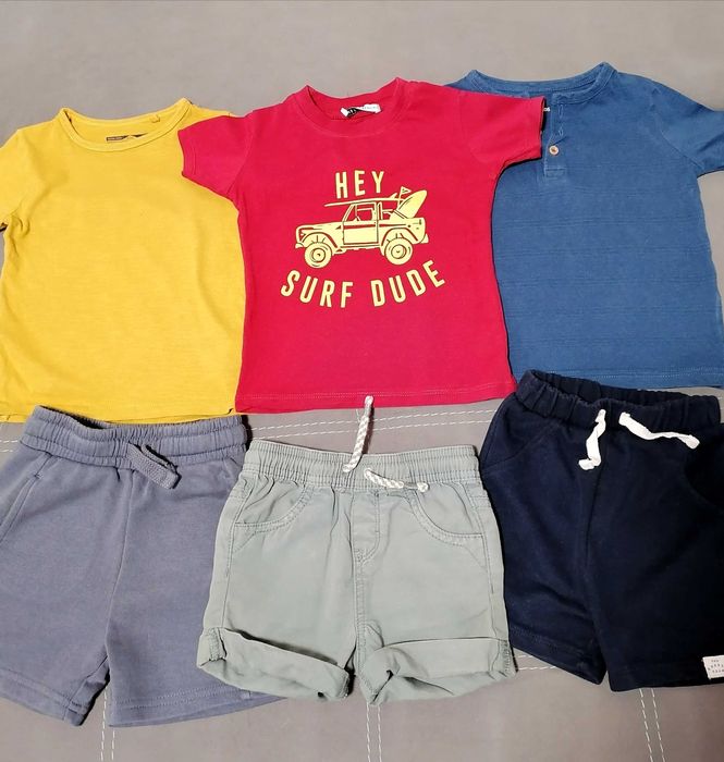 Великий лот одягу на 9-12 міс хлопчик