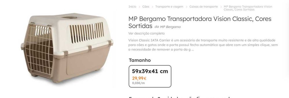 transportadora gato