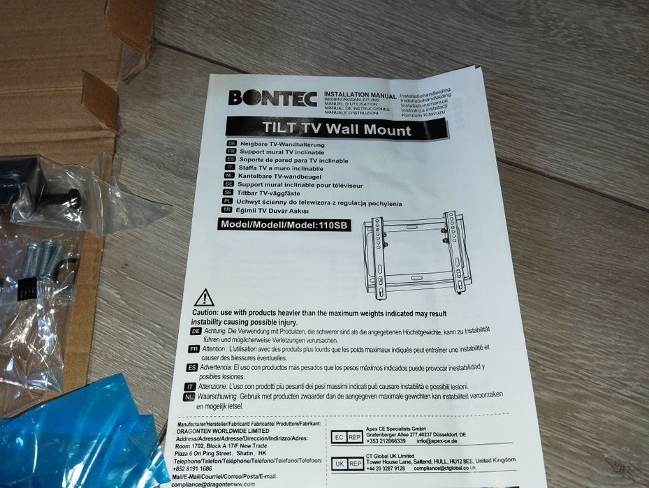 Uchwyt do telewizora Bontec