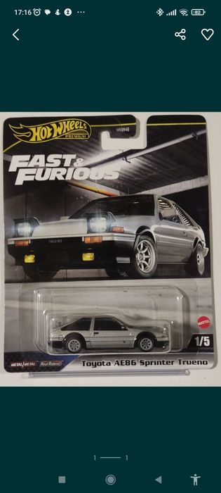 Hot Wheels Premium Toyota AE86 Sprinter